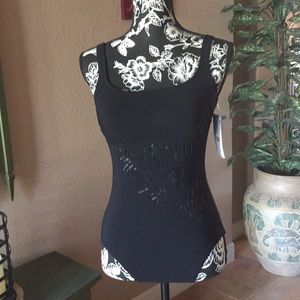 Black swimsuit